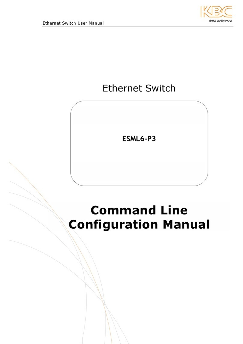 KBC ESML6-P3 user manual