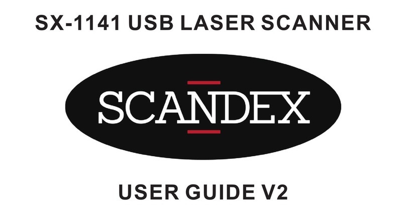 Scandex SX-1141 user guide