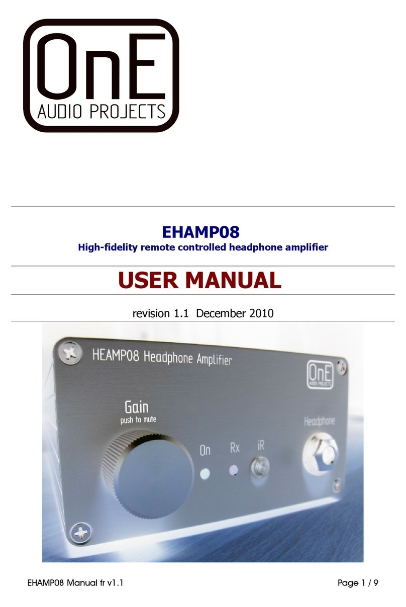 ONE EHAMP08 user manual
