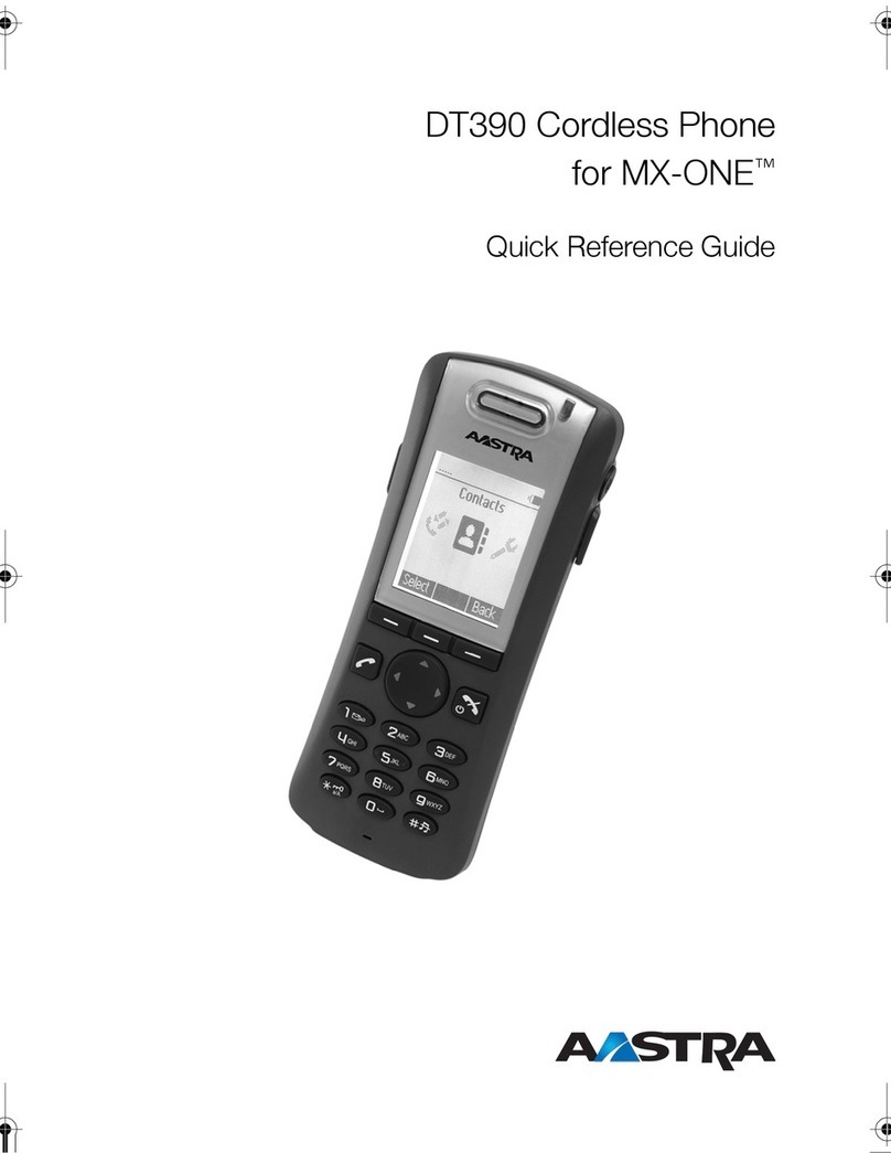 Astra dt390 Quick reference guide