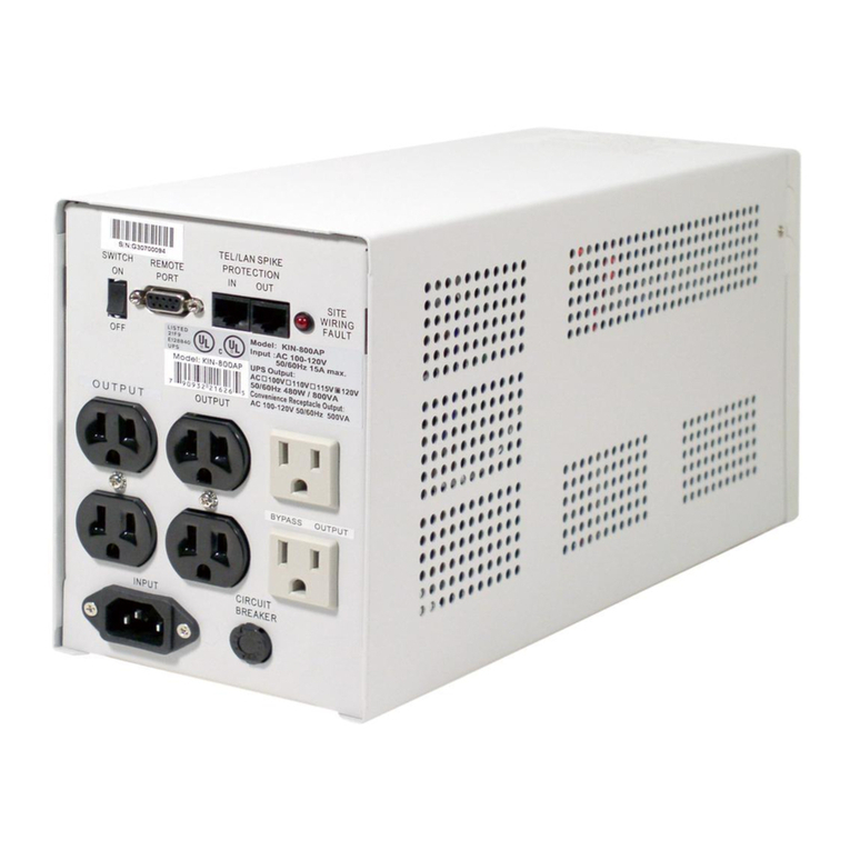 Powercom 800VA User manual