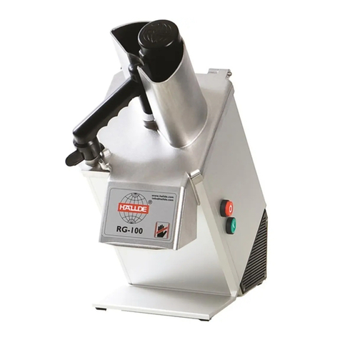 Hallde RG-100 User manual Hallde RG-100 User manual