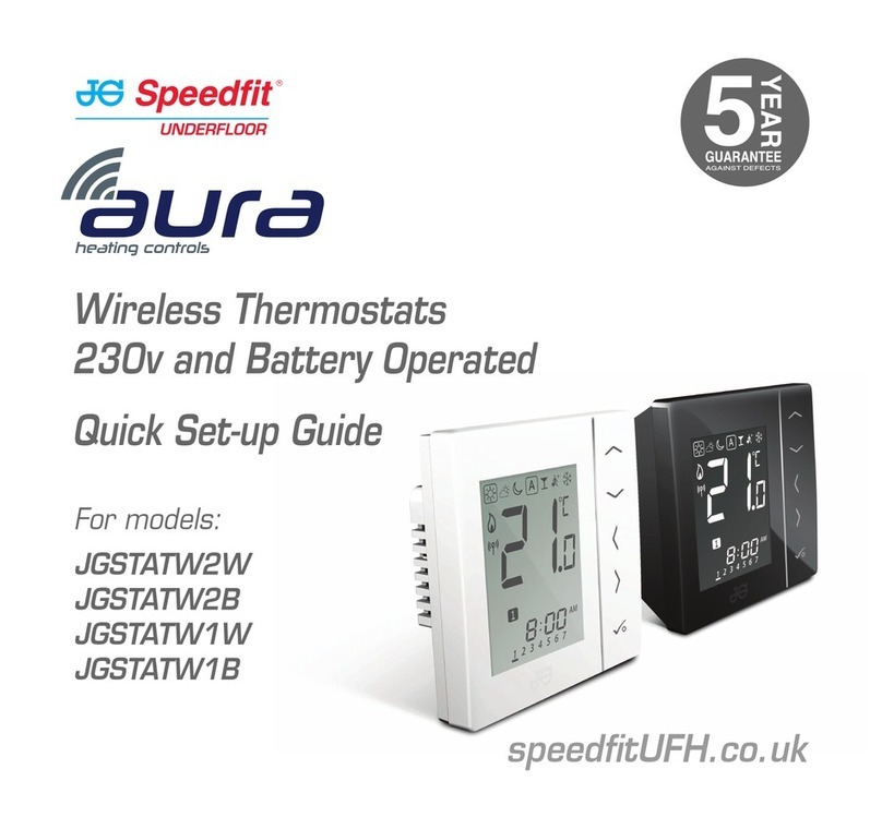 Aura JGSTATW2W Quick setup guide