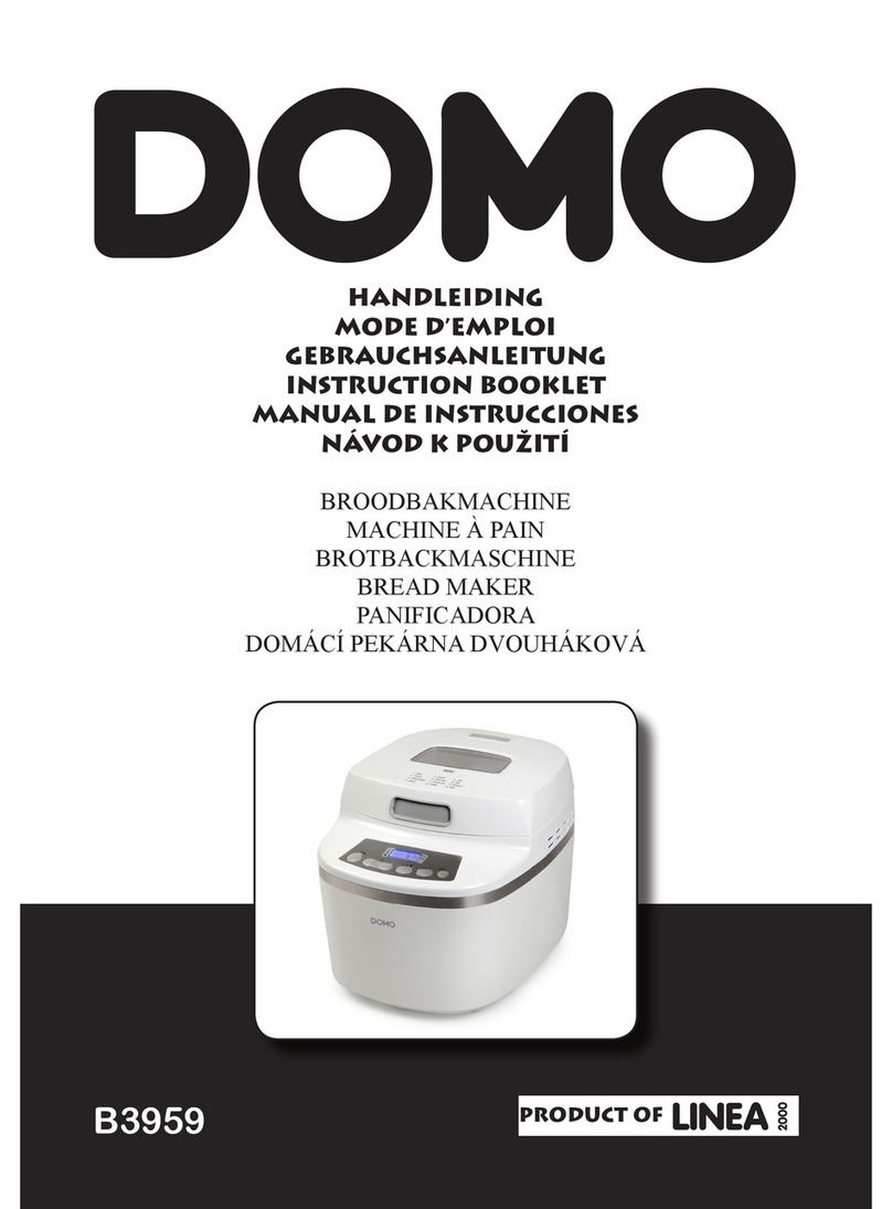 Domo B3959 Instruction booklet