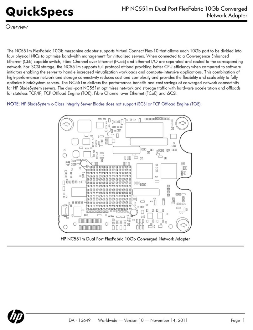 HP Nc551m User instructions