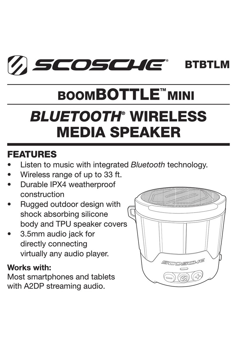 Scosche BTBTLM user manual