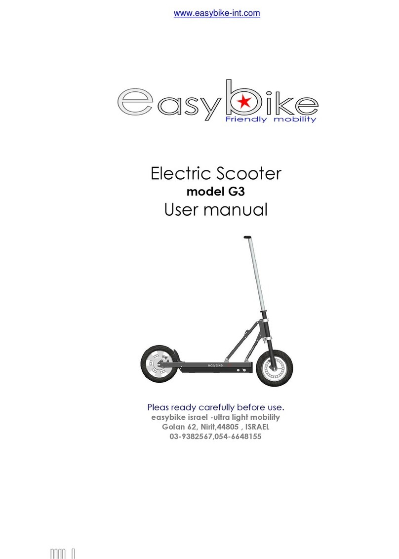 easybike G3 user manual
