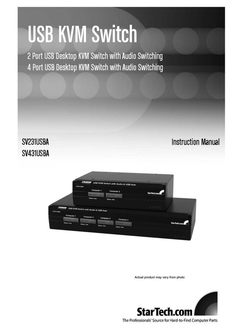 StarTech.com SV231USBA User manual StarTech.com SV231USBA User manual