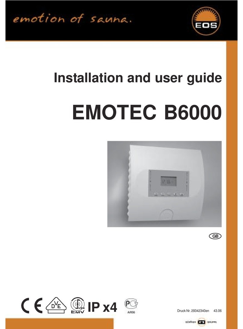 EOS EMOTEC B6000 user guide