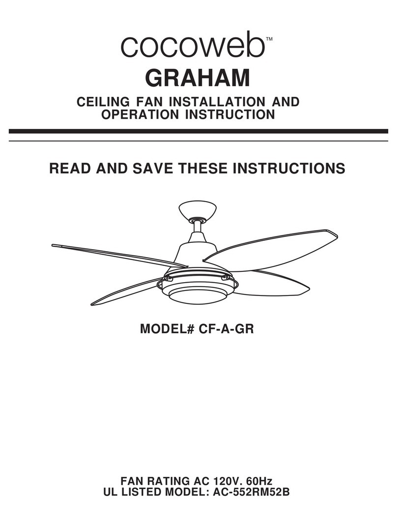 cocweb CF-A-GR Installation and operation instruction