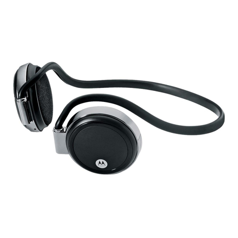 Motorola S305 - MOTOROKR - Headset quick start guide