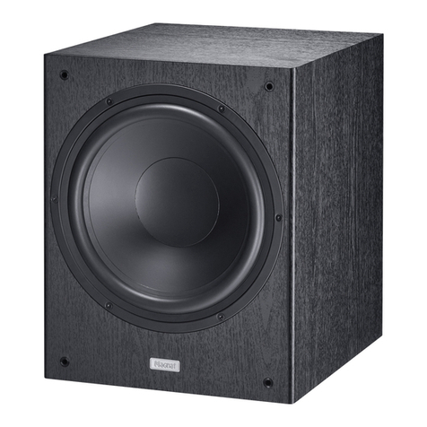 Magnat Audio TEMPUS SUB 300A User manual