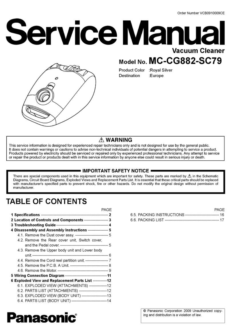Panasonic MC-CG882-SC79 Service manual