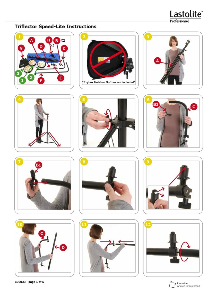 Lastolite Triflector Speed-Lite User manual