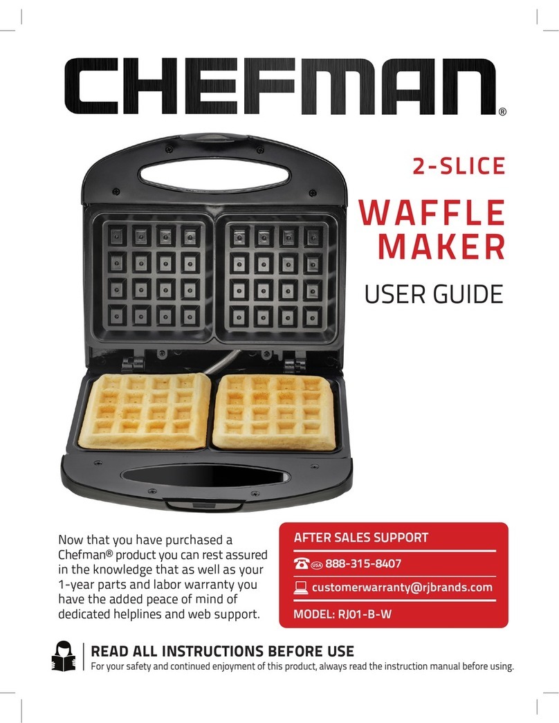 Chefman RJ01-B-W User manual