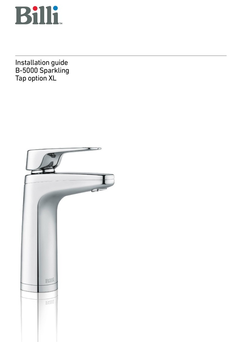 Billi B-5000 Sparkling installation guide