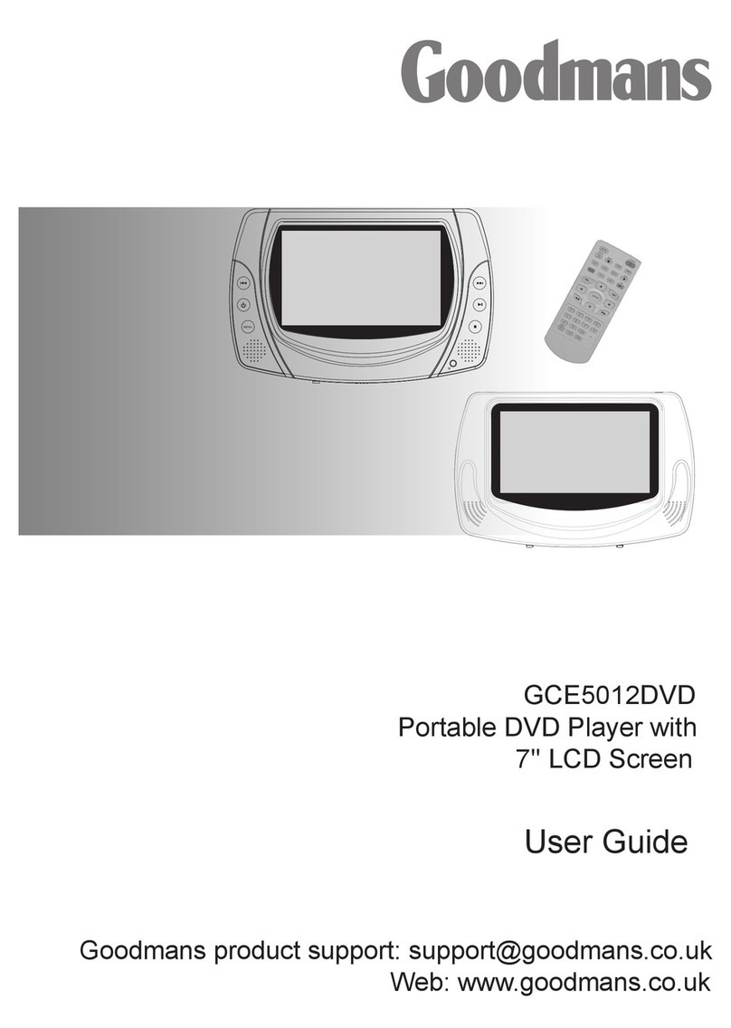 Goodmans GCE5012DVD User manual