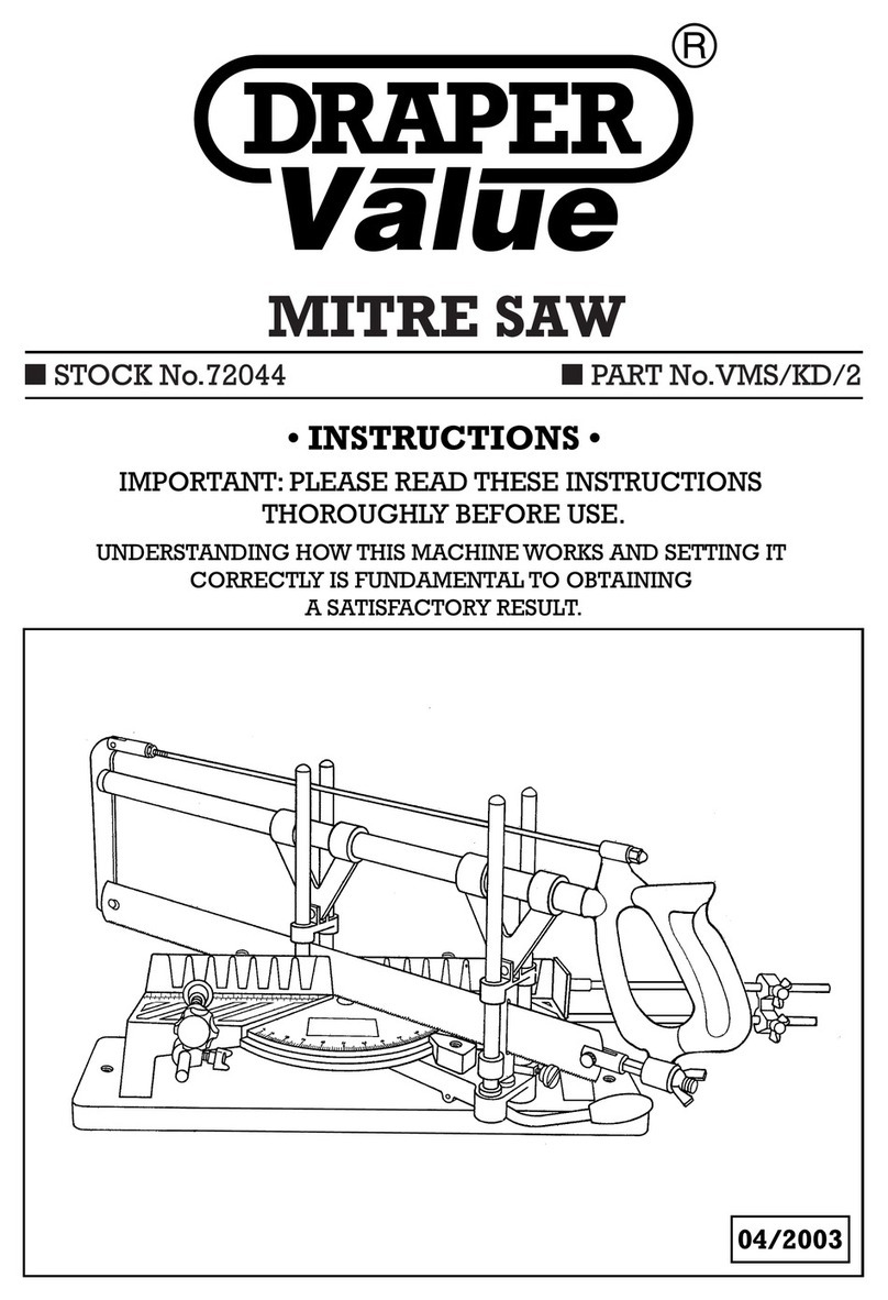 Draper VMS/KD/2 User manual