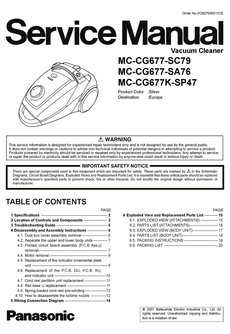 Panasonic MC-CG677-SC79 User manual Panasonic MC-CG677-SC79 User manual