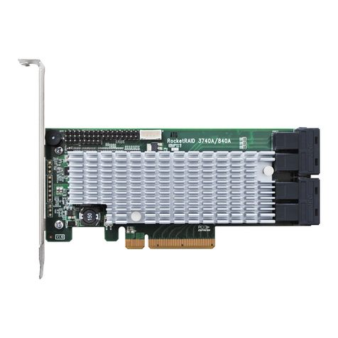 HighPoint RocketRAID 840A Quick installation guide
