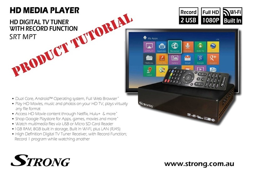 Strong SRT MPT Product tutorial