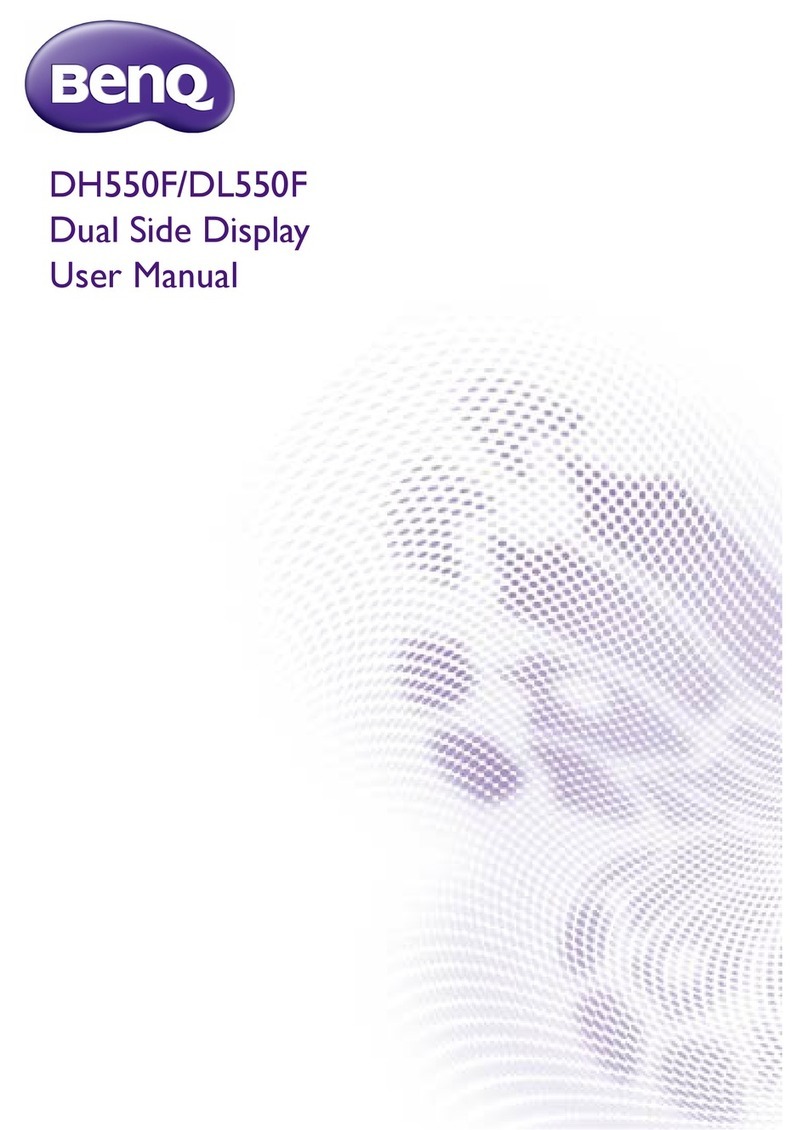 BenQ DH550F User manual