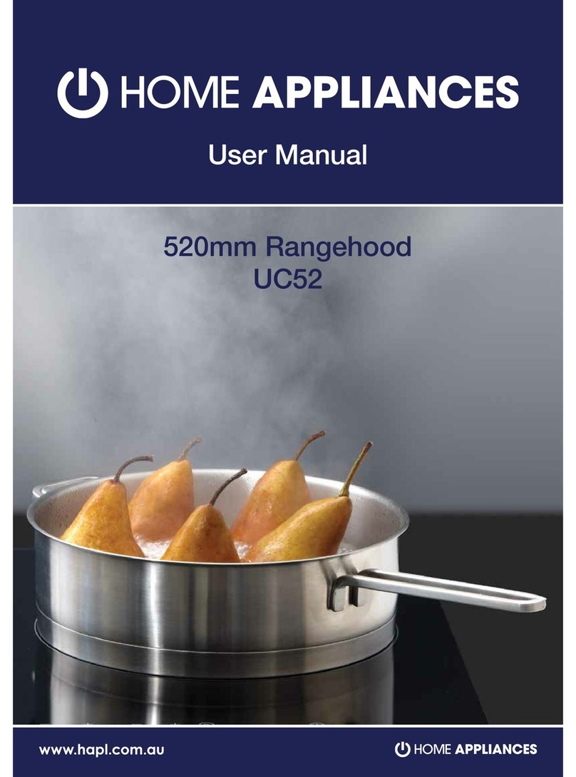 Home appliances UC52 User manual Home appliances UC52 User manual