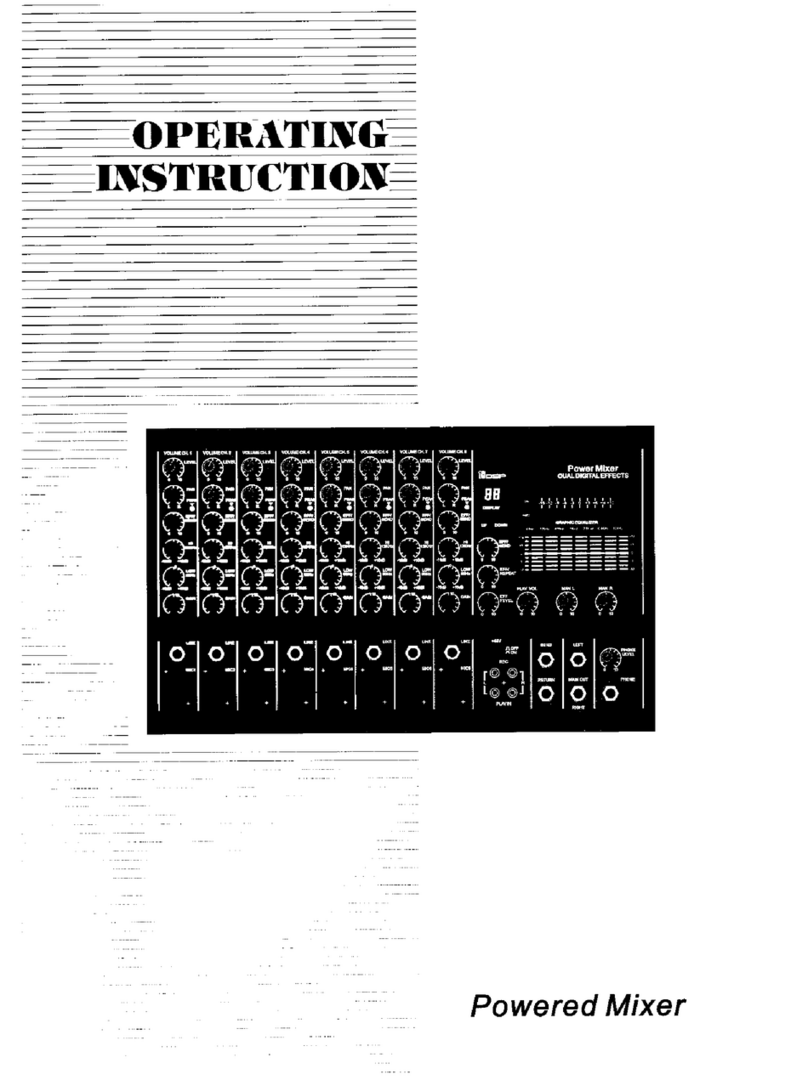 MOTTAUDIO B81XP operating instructions