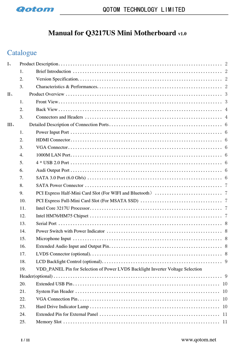 Qotom Q3217US manual