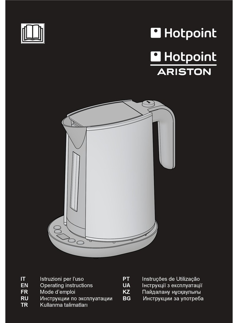 Hotpoint Ariston WK 24E EU operating instructions