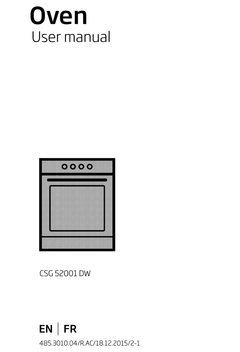 Beko CSG 52001 DW User manual Beko CSG 52001 DW User manual