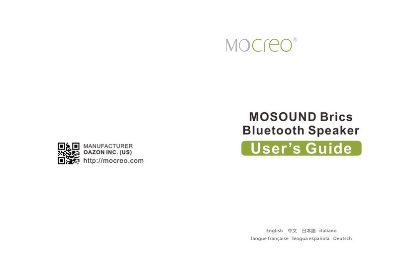 OAZON MOCREO user guide