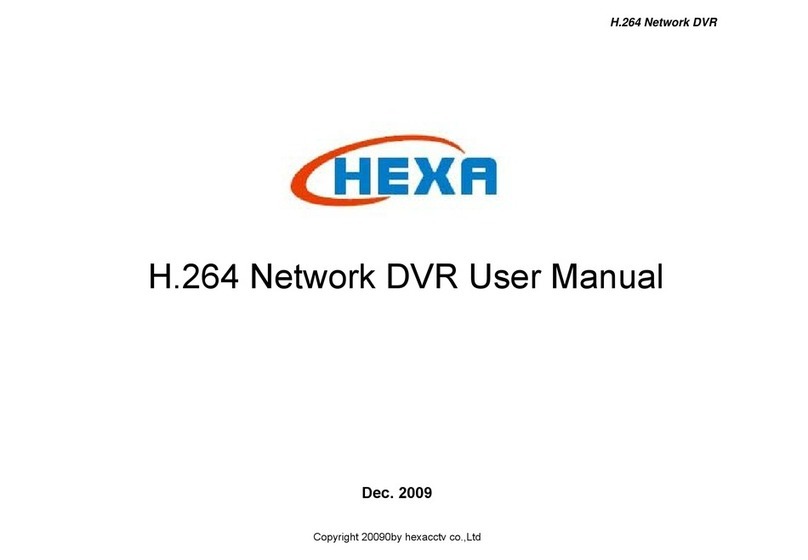 HEXA HSDVR3507A user manual