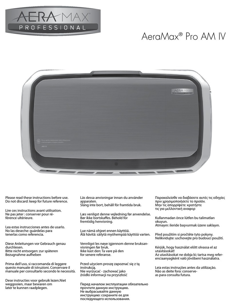 Aeromax AM IV instructions