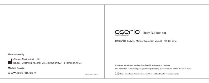 oserio FEP-103 SERIES instruction manual