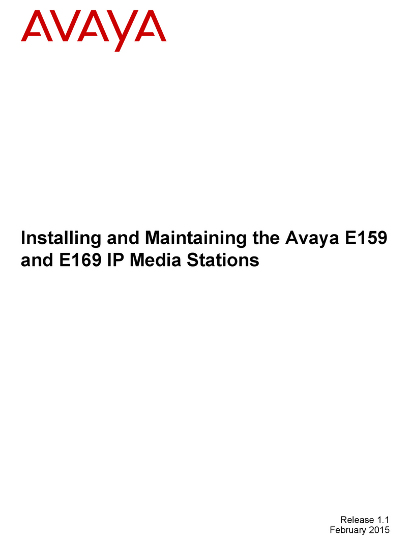 Avaya E159 Assembly Instructions