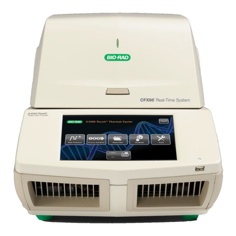 BIO RAD CFX96 Touch Installation quick guide