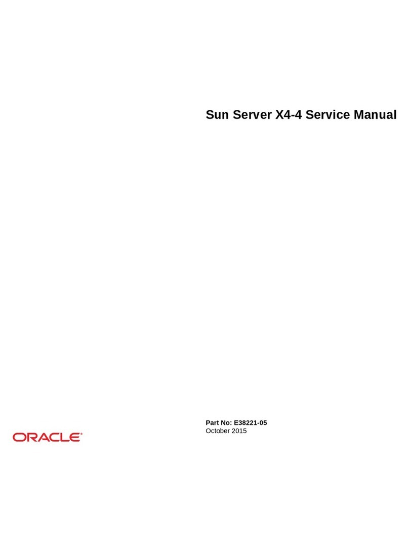 Oracle Sun Server X4-4 User manual Oracle Sun Server X4-4 User manual