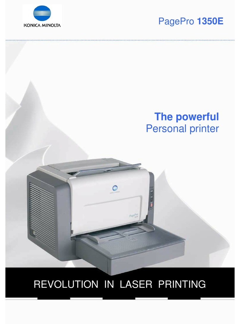 Konica Minolta PagePro 1350E User manual