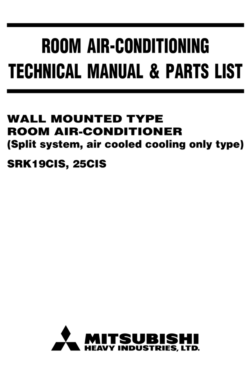 Mitsubishi Electric SRK19CIS User manual