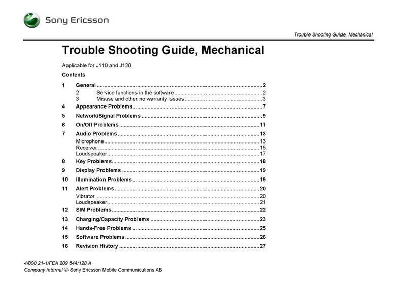 Sony Ericsson J110 User manual Sony Ericsson J110 User manual