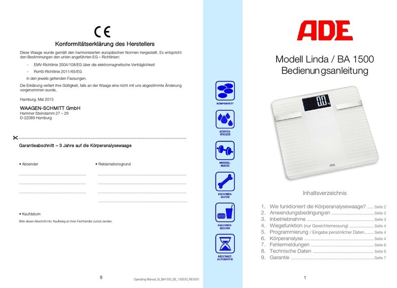 ADE Linda User manual