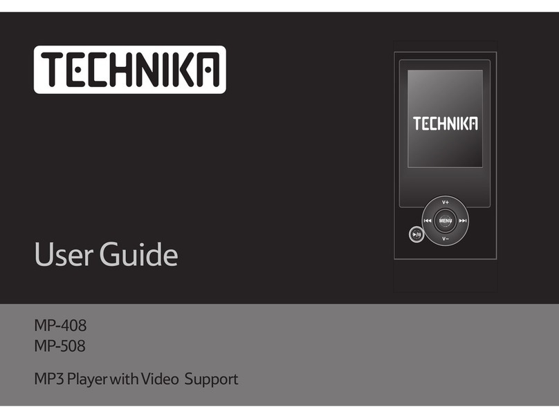 Technika MP-408 User manual