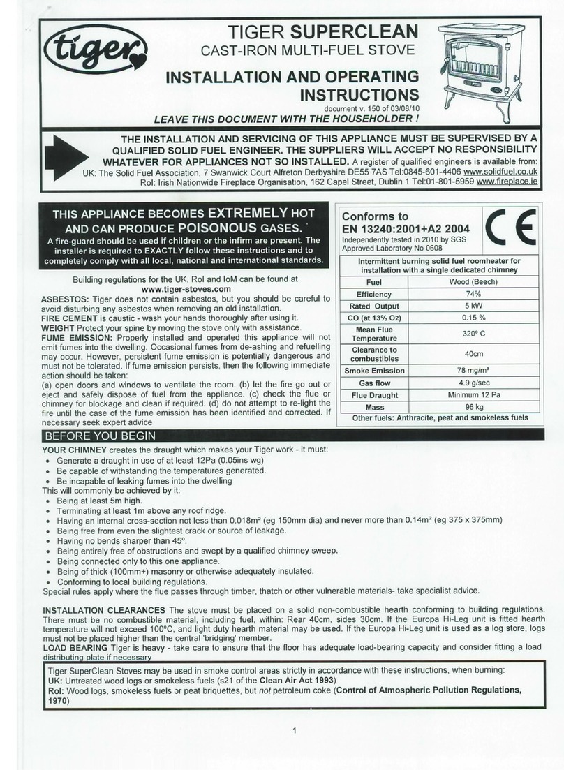 Tiger superclean User manual