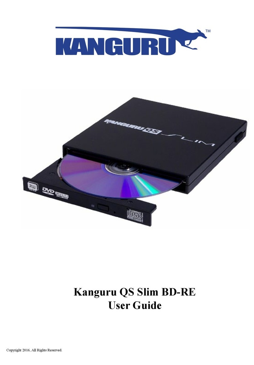 Kanguru QS Slim BD-RE user guide