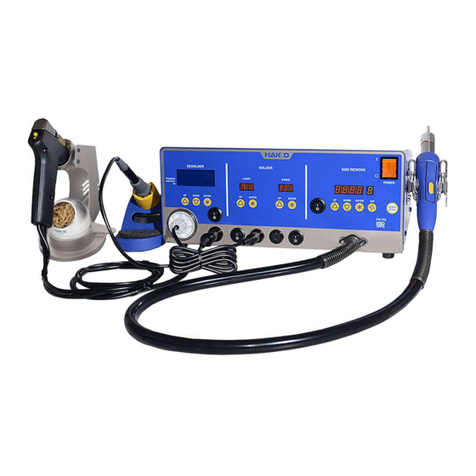 Hakko Electronics FR-702 instruction manual