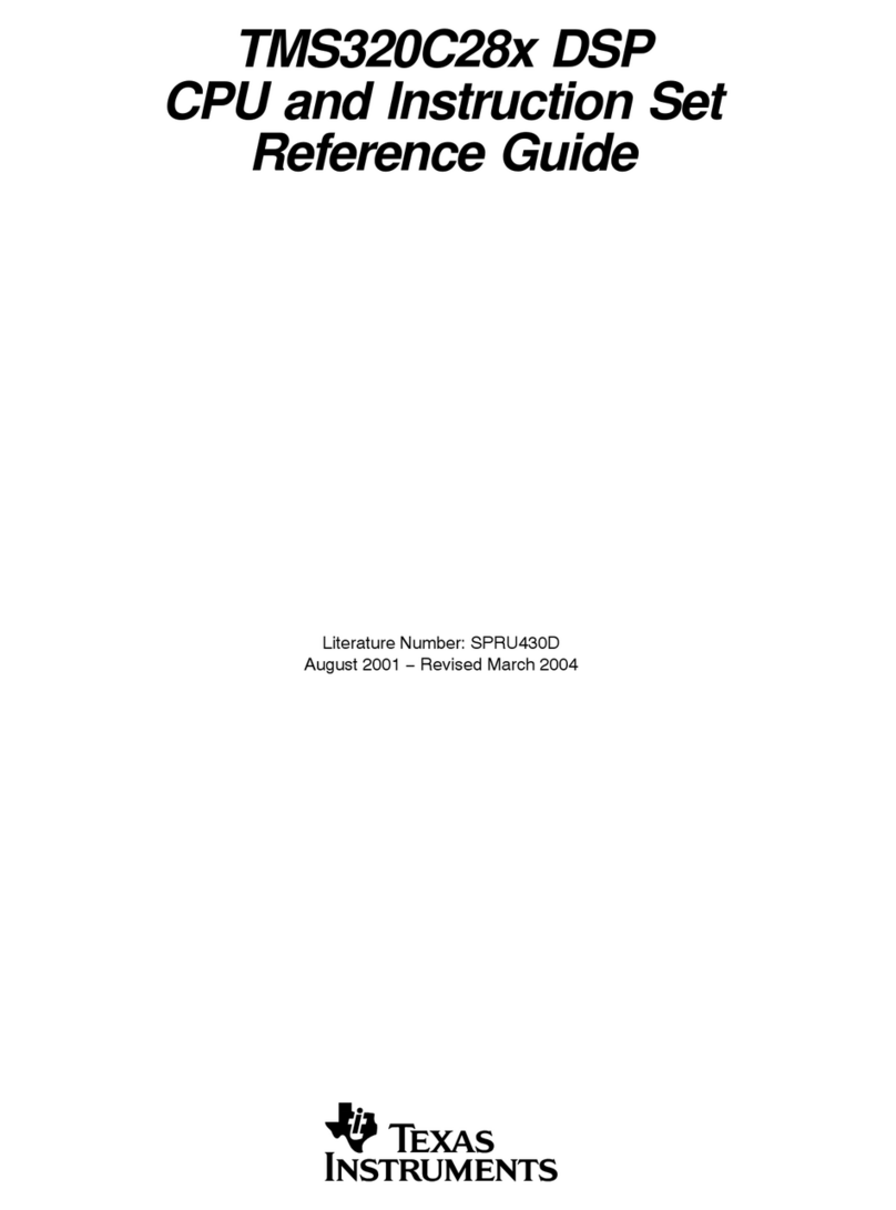 Texas Instruments TMS320C28x reference guide