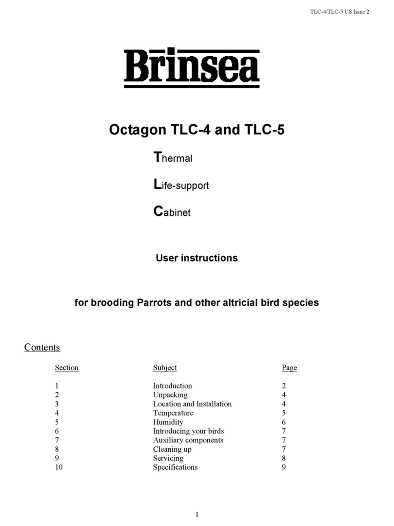 Brinsea Octagon TLC-4 User instructions