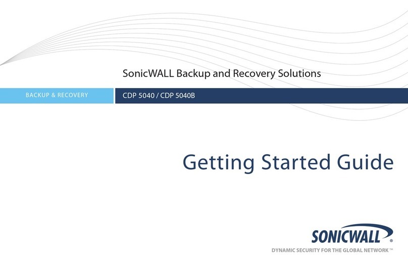 SonicWALL CDP 5040 Getting started guide