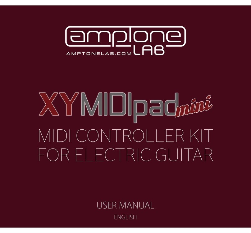Amptone Lab XY MIDIPAD MINi user manual